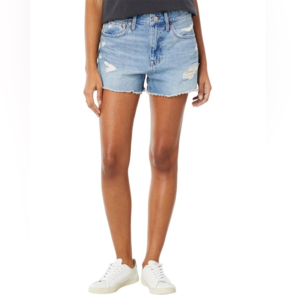 NWT Madewell High Rise Relaxed Denim Shorts